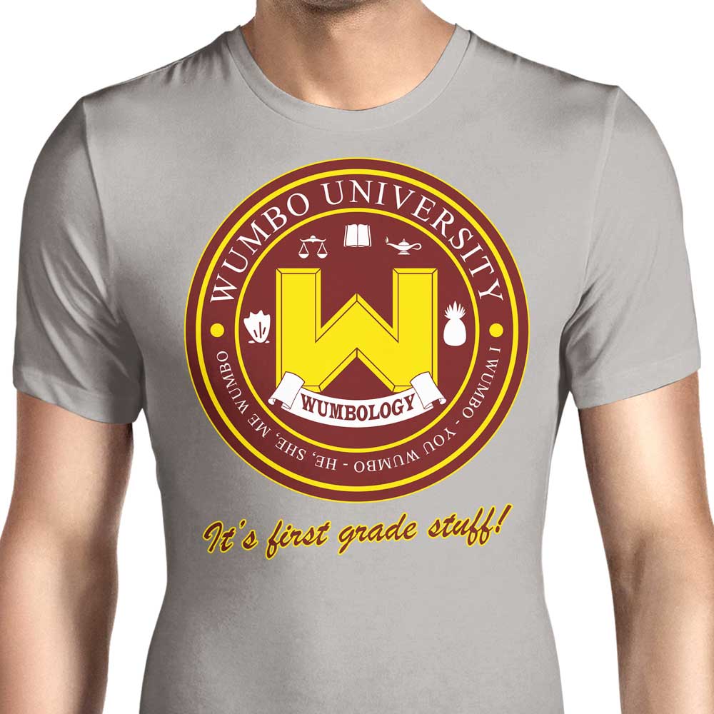 Wumbo University Men's Apparel - Adult & Kids T-Shirts, Sweatshirts & Hoodies apparel design preview 1