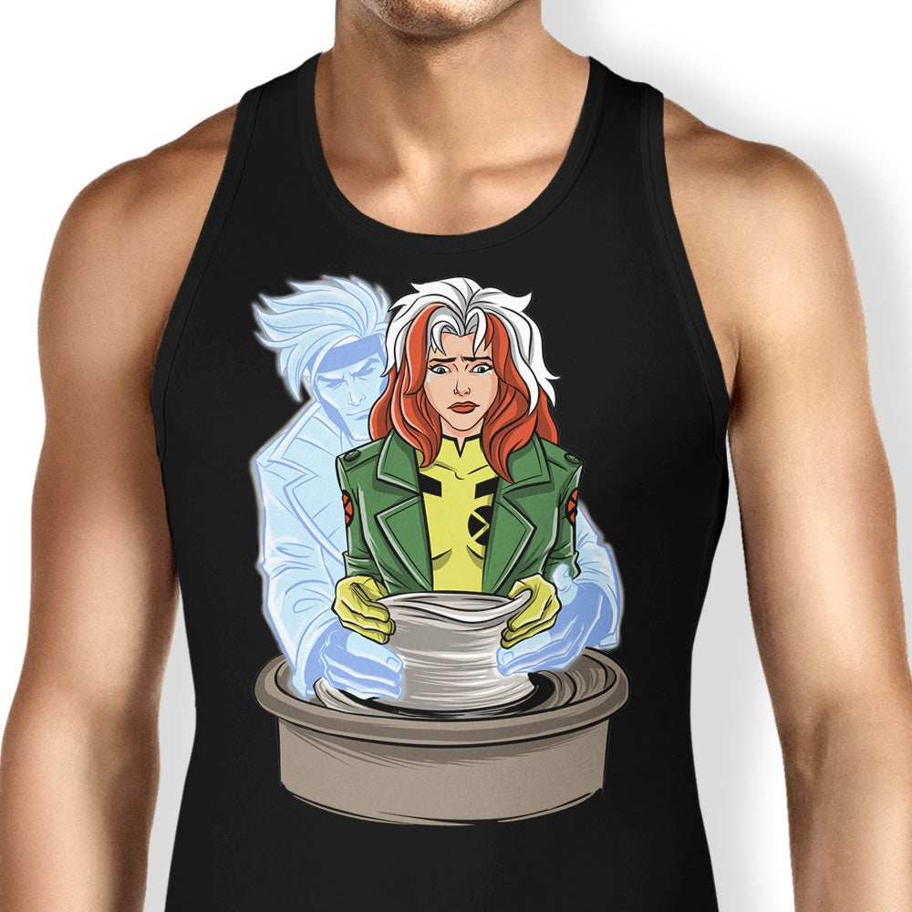X-Ghost Tank Top - Adult & Kids T-Shirts, Sweatshirts & Hoodies apparel design preview 1