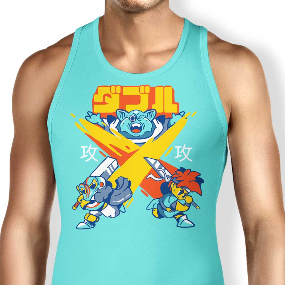 X-Slash Tank Top - Adult & Kids T-Shirts, Sweatshirts & Hoodies apparel design preview 1