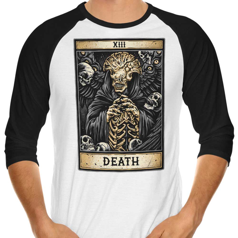XIII: Death Angel 3/4 Sleeve Raglan - Adult & Kids T-Shirts, Sweatshirts & Hoodies apparel design preview 1