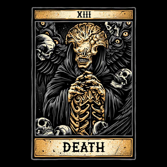XIII: Death Angel Men's Apparel - Adult & Kids T-Shirts, Sweatshirts & Hoodies apparel design preview 2