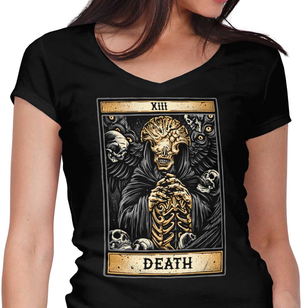XIII: Death Angel Women's V-Neck - Adult & Kids T-Shirts, Sweatshirts & Hoodies apparel design preview 1