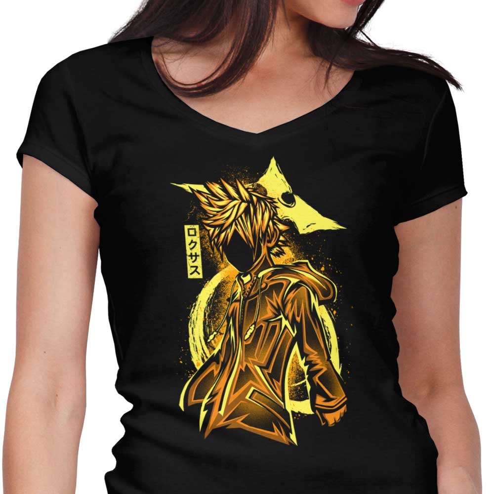 XIII Silhouette Women's V-Neck - Adult & Kids T-Shirts, Sweatshirts & Hoodies apparel design preview 1