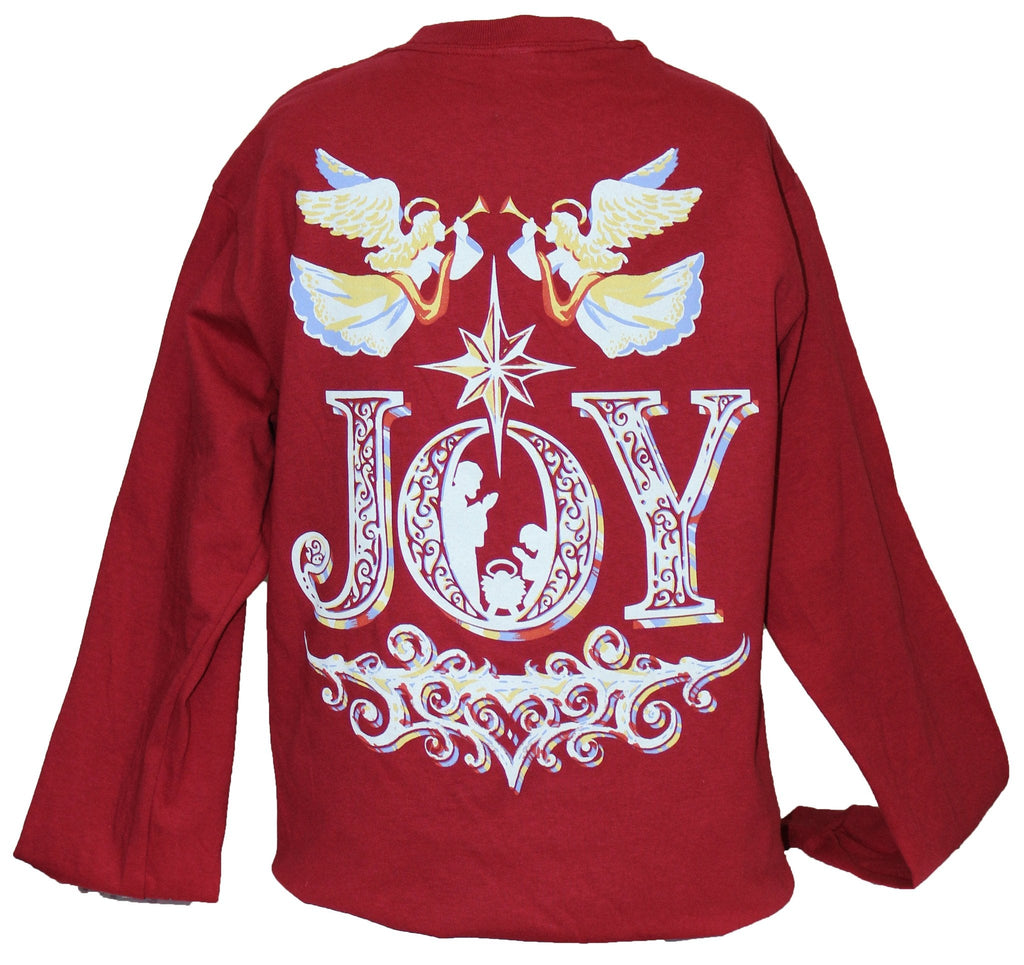SALE Southern Attitude Preppy Joy Holiday Red - Adult & Kids T-Shirts, Sweatshirts & Hoodies apparel design preview 2