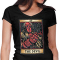 XV: The Devil Women's V-Neck - Adult & Kids T-Shirts, Sweatshirts & Hoodies apparel design preview 1