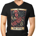 XV: The Devil Men's V-Neck - Adult & Kids T-Shirts, Sweatshirts & Hoodies apparel design preview 1