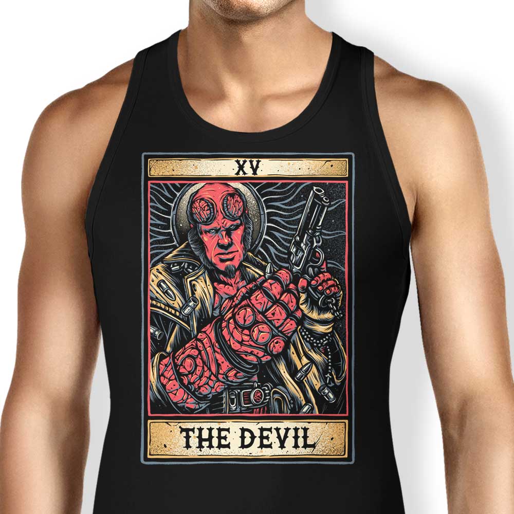XV: The Devil Tank Top - Adult & Kids T-Shirts, Sweatshirts & Hoodies apparel design preview 1