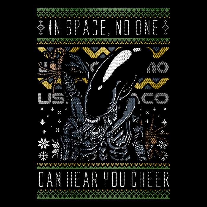Xeno Christmas Sweater Men's Apparel - Adult & Kids T-Shirts, Sweatshirts & Hoodies apparel design preview 2
