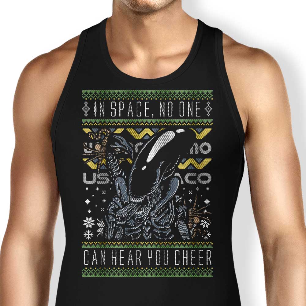 Xeno Christmas Sweater Tank Top - Adult & Kids T-Shirts, Sweatshirts & Hoodies apparel design preview 1