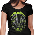 Xeno Death Women's V-Neck - Adult & Kids T-Shirts, Sweatshirts & Hoodies apparel design preview 1