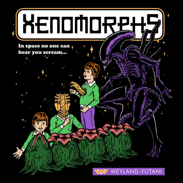 Xeno Morph Men's Apparel - Adult & Kids T-Shirts, Sweatshirts & Hoodies apparel design preview 2
