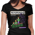 Xeno Morph Women's V-Neck - Adult & Kids T-Shirts, Sweatshirts & Hoodies apparel design preview 1