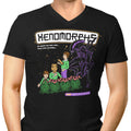 Xeno Morph Men's V-Neck - Adult & Kids T-Shirts, Sweatshirts & Hoodies apparel design preview 1