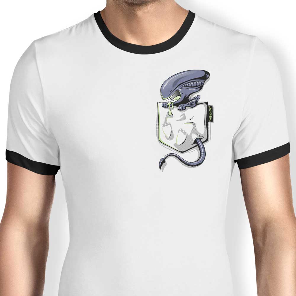 Xeno Pocket Ringer - Adult & Kids T-Shirts, Sweatshirts & Hoodies apparel design preview 1
