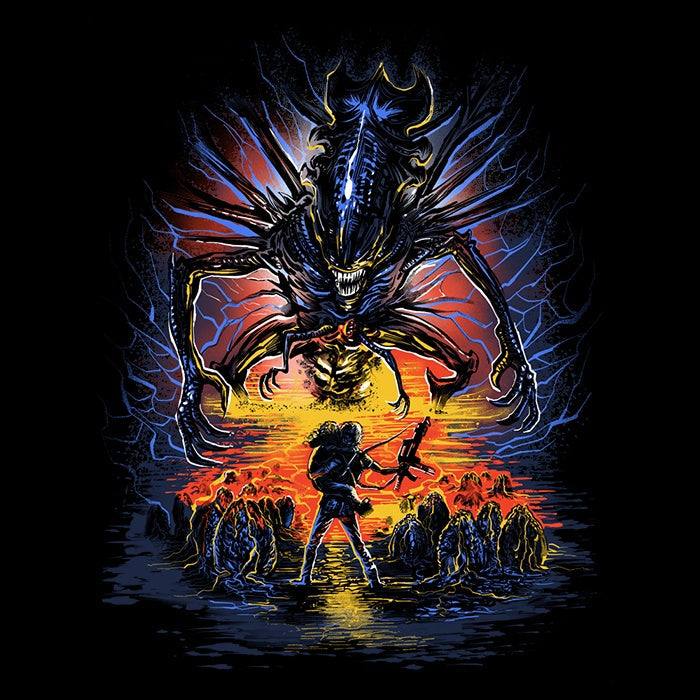 Xeno Shall Not Pass Men's Apparel - Adult & Kids T-Shirts, Sweatshirts & Hoodies apparel design preview 2