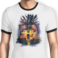 Xeno Shall Not Pass Ringer - Adult & Kids T-Shirts, Sweatshirts & Hoodies apparel design preview 1