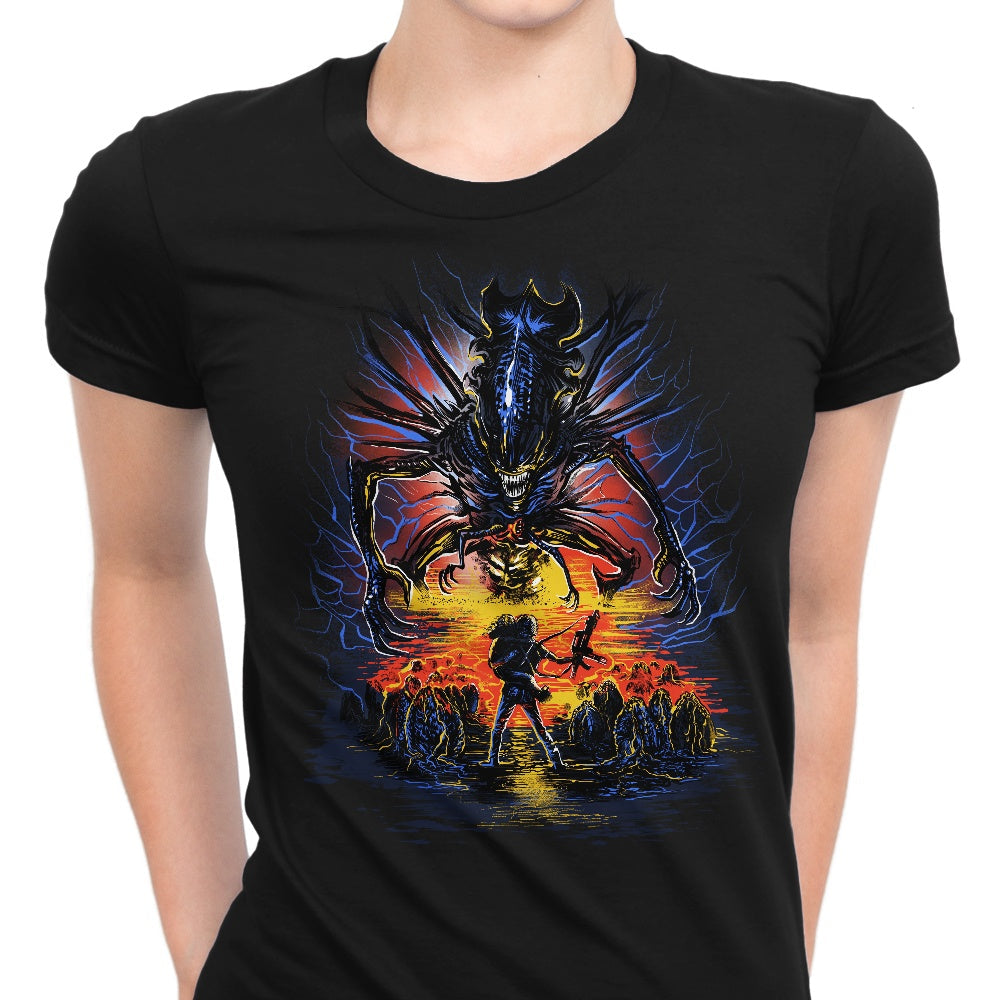Xeno Shall Not Pass Women's Apparel - Adult & Kids T-Shirts, Sweatshirts & Hoodies apparel design preview 1