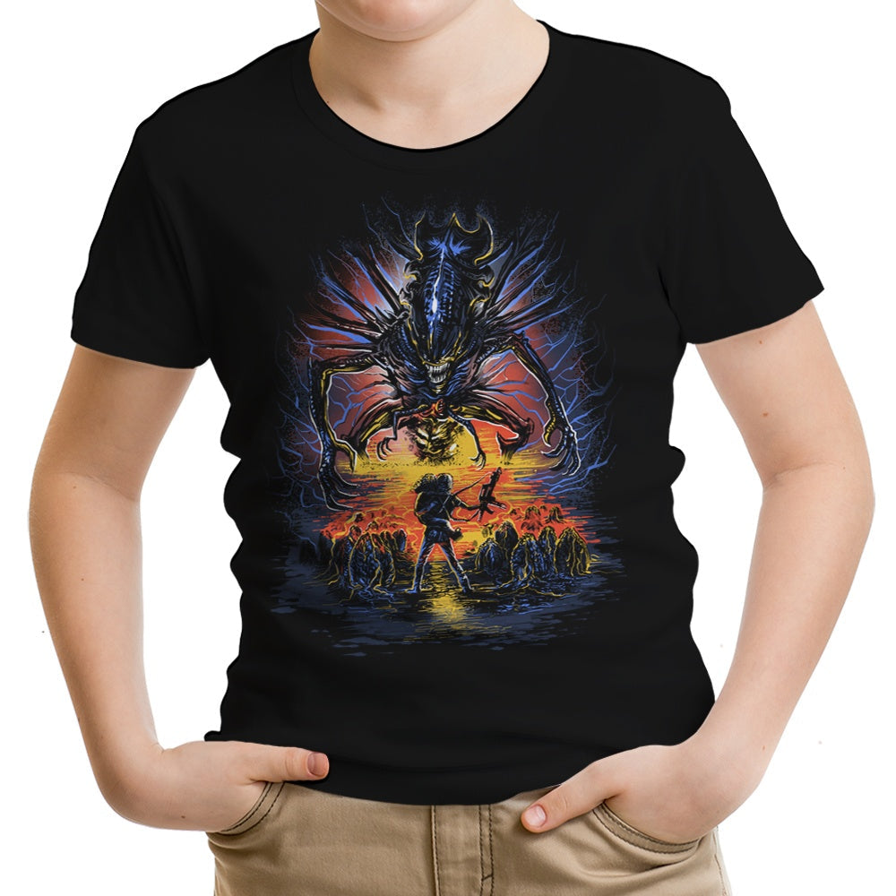 Xeno Shall Not Pass Youth Apparel - Adult & Kids T-Shirts, Sweatshirts & Hoodies apparel design preview 1