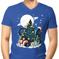 XenoMas Men's V-Neck - Adult & Kids T-Shirts, Sweatshirts & Hoodies apparel design preview 1
