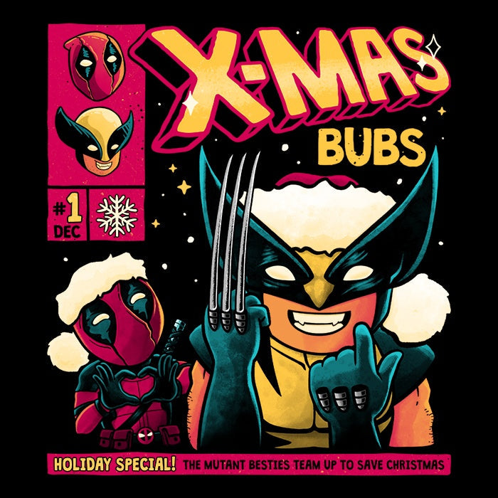 Xmas Bubs Men's Apparel - Adult & Kids T-Shirts, Sweatshirts & Hoodies apparel design preview 2