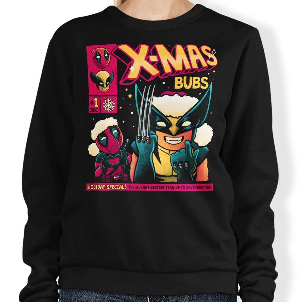 Xmas Bubs - Adult & Kids T-Shirts, Sweatshirts & Hoodies apparel design preview 1