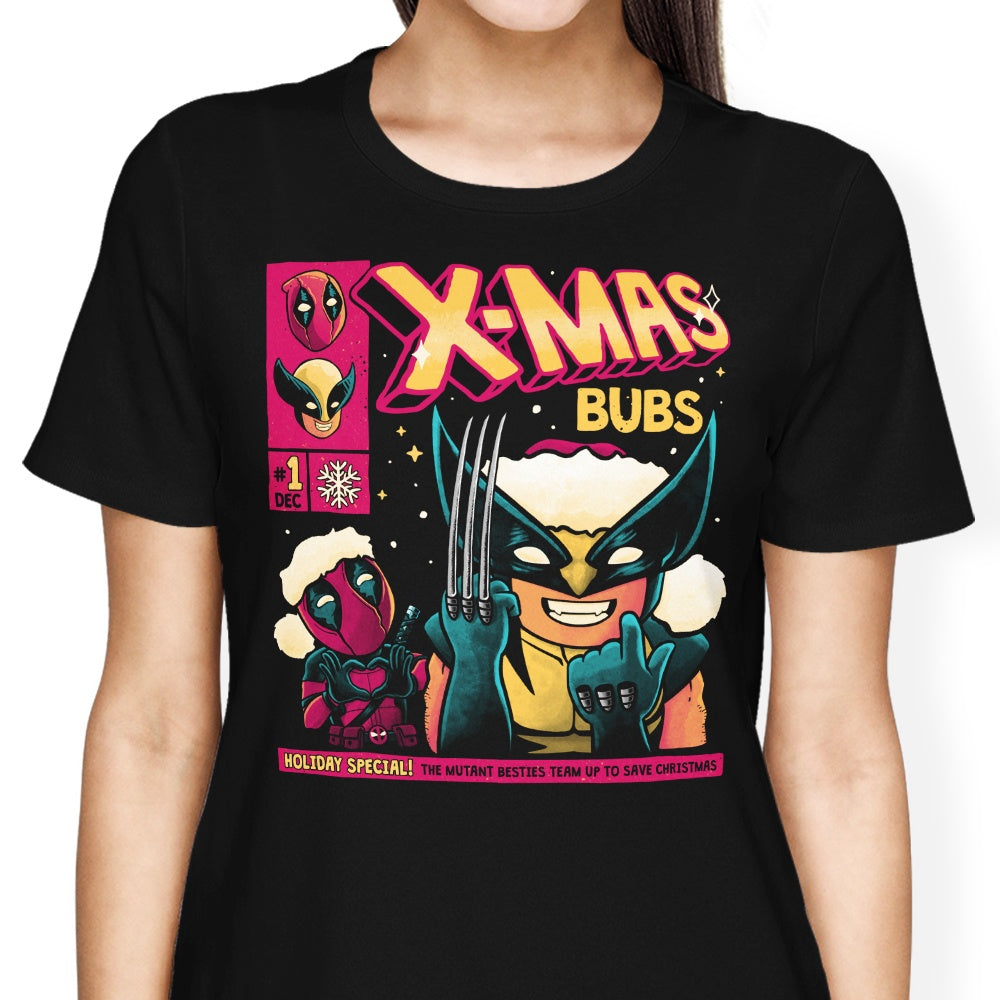 Xmas Bubs Women's Apparel - Adult & Kids T-Shirts, Sweatshirts & Hoodies apparel design preview 1