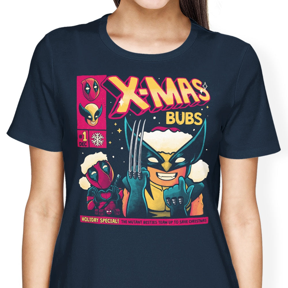 Xmas Bubs Women's Apparel - Adult & Kids T-Shirts, Sweatshirts & Hoodies apparel design preview 2