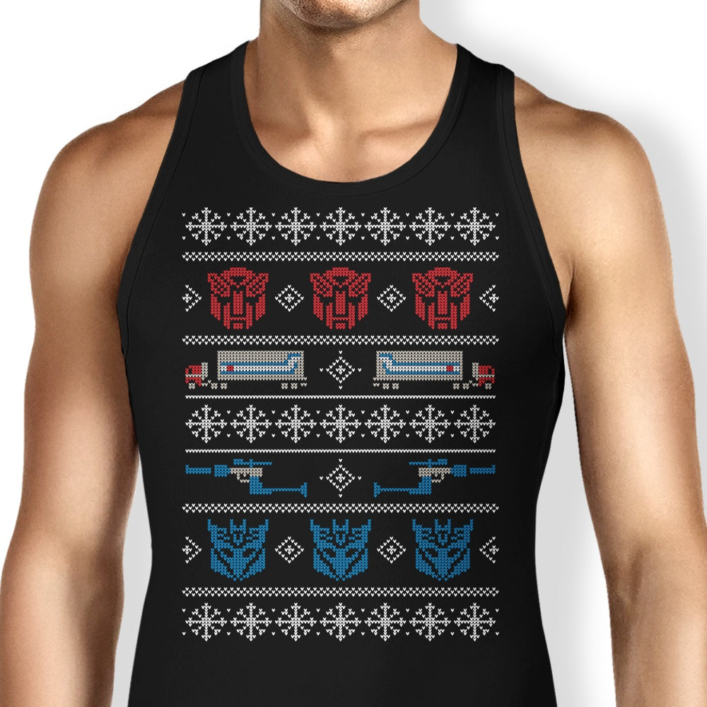Xmas in Disguise Tank Top - Adult & Kids T-Shirts, Sweatshirts & Hoodies apparel design preview 1