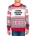 Custom Youth Ugly Christmas Sweater product image