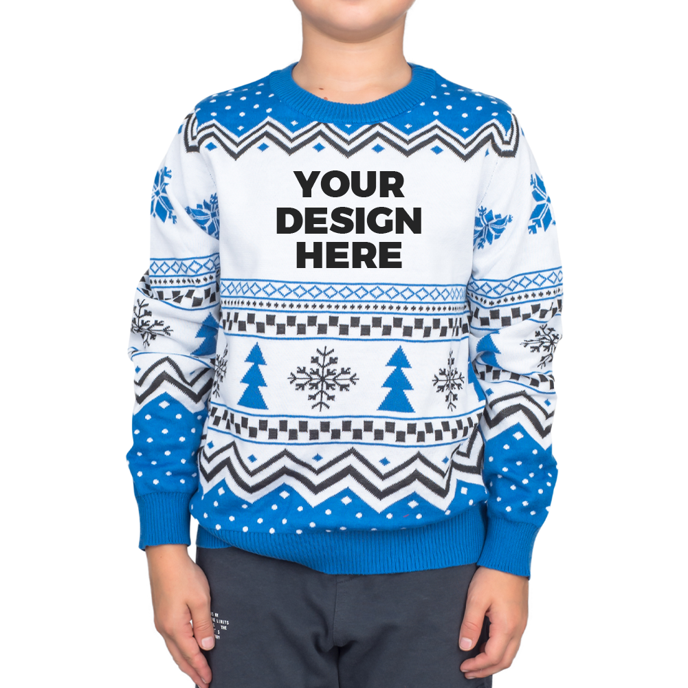 Custom Youth Ugly Christmas Sweater product image 4
