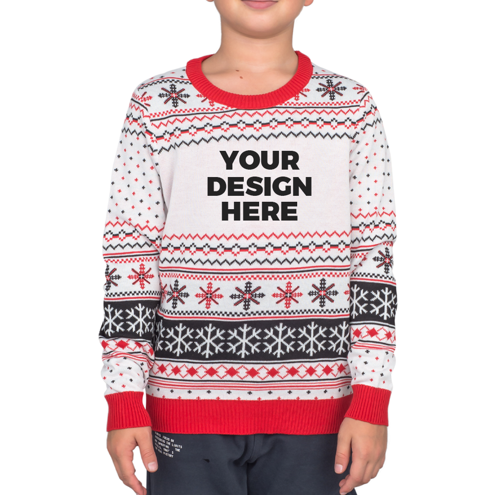 Custom Youth Ugly Christmas Sweater product image 2