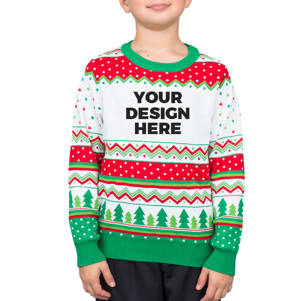 Custom Youth Ugly Christmas Sweater product image 3