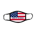 Kerusso Kids Home of the Brave USA American Flag - Adult & Kids T-Shirts, Sweatshirts & Hoodies apparel design preview 1