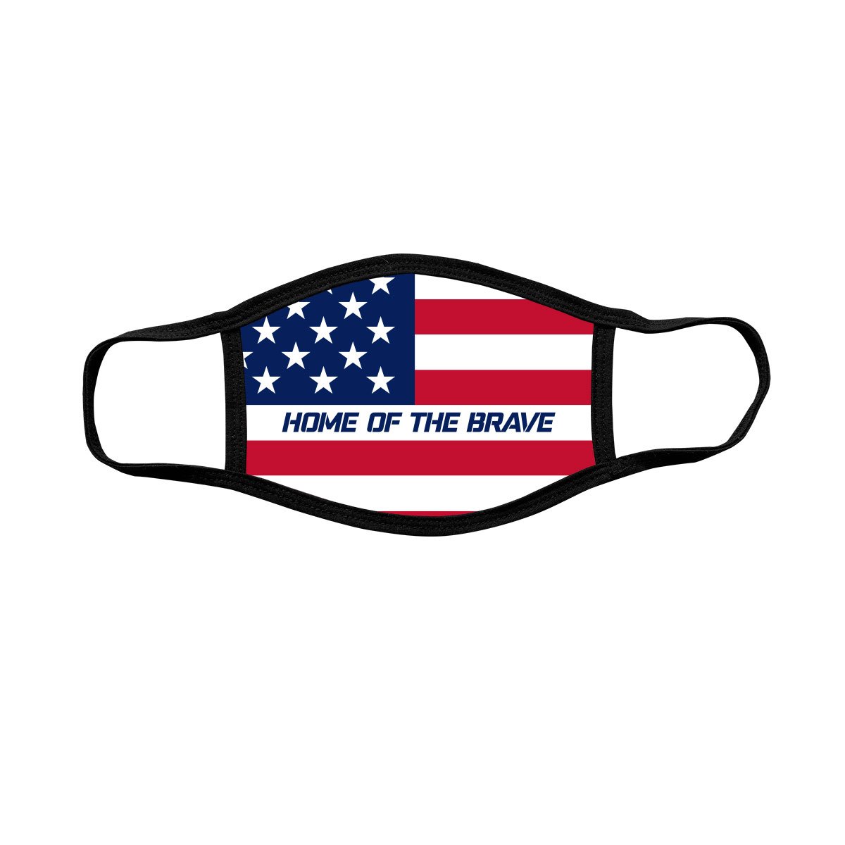 Kerusso Kids Home of the Brave USA American Flag - Adult & Kids T-Shirts, Sweatshirts & Hoodies apparel design preview 1
