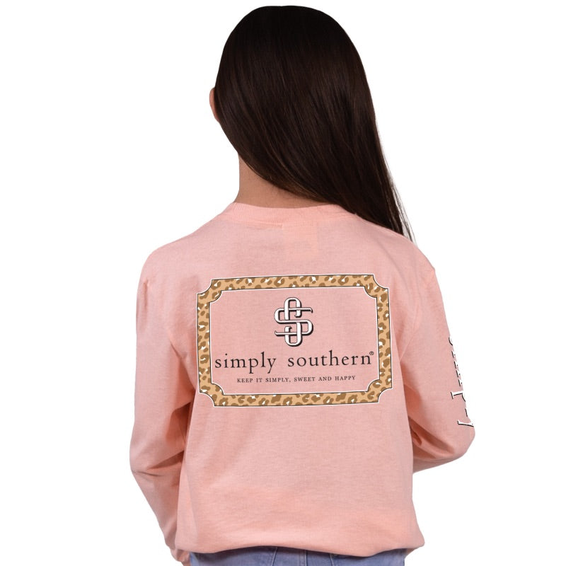Simply Southern Leopard Logo Reef - Adult & Kids T-Shirts, Sweatshirts & Hoodies apparel design preview 2