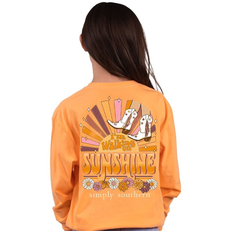 SALE Simply Southern Sunshine Boots - Adult & Kids T-Shirts, Sweatshirts & Hoodies apparel design preview 2