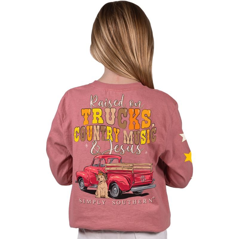 SALE Simply Southern Trucks Music Jesus - Adult & Kids T-Shirts, Sweatshirts & Hoodies apparel design preview 2