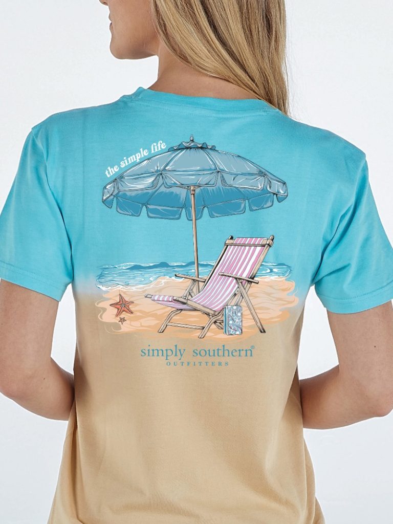 Simply Southern Beach Splash Tie Dye - Adult & Kids T-Shirts, Sweatshirts & Hoodies apparel design preview 1