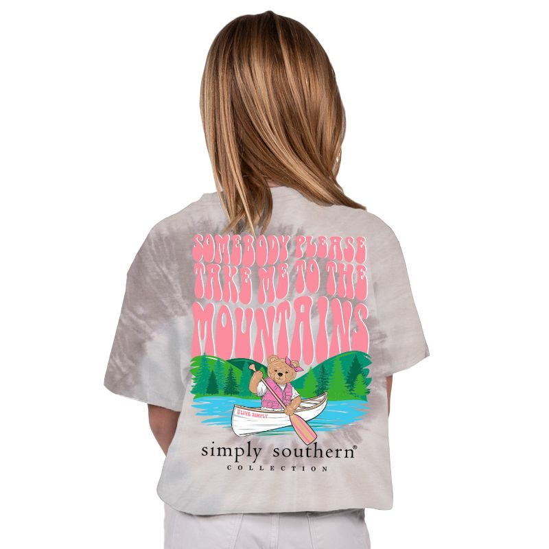 SALE Simply Southern Bear Mountains Tie Dye - Adult & Kids T-Shirts, Sweatshirts & Hoodies apparel design preview 2