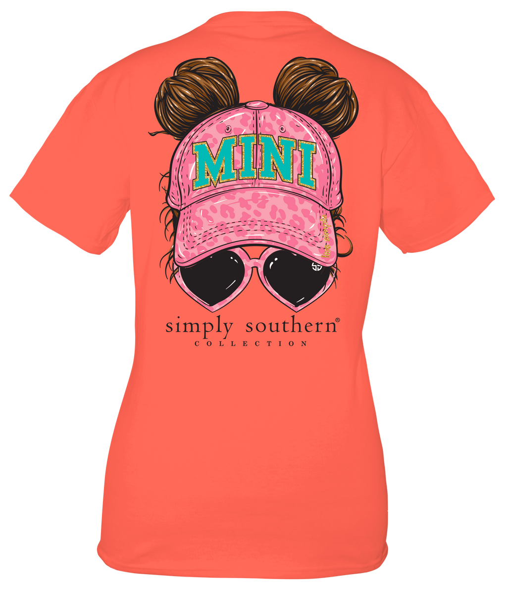 Simply Southern Preppy Mama Mini Sunset - Adult & Kids T-Shirts, Sweatshirts & Hoodies apparel design preview 2
