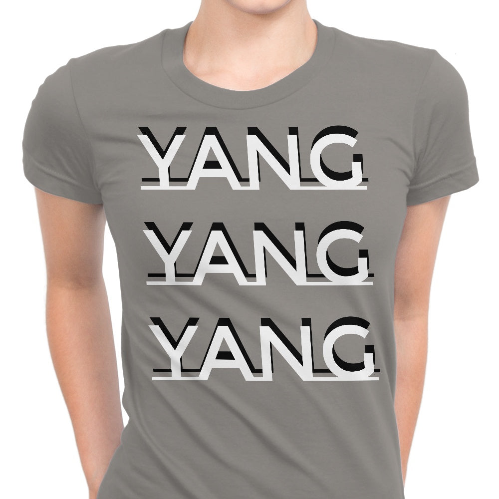 YANG Women's Apparel - Adult & Kids T-Shirts, Sweatshirts & Hoodies apparel design preview 1