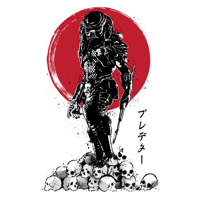 Yautja Hunter Women's Apparel - Adult & Kids T-Shirts, Sweatshirts & Hoodies apparel design preview 2