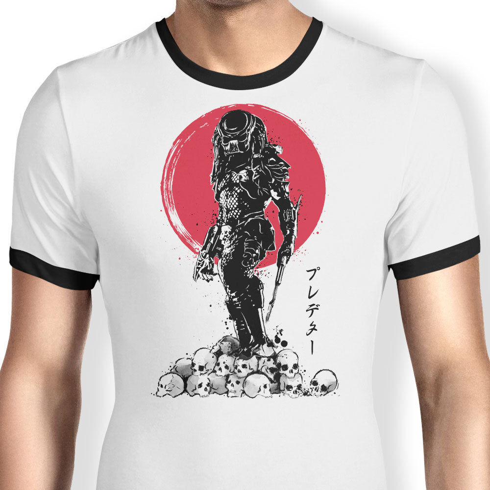 Yautja Hunter Ringer - Adult & Kids T-Shirts, Sweatshirts & Hoodies apparel design preview 1