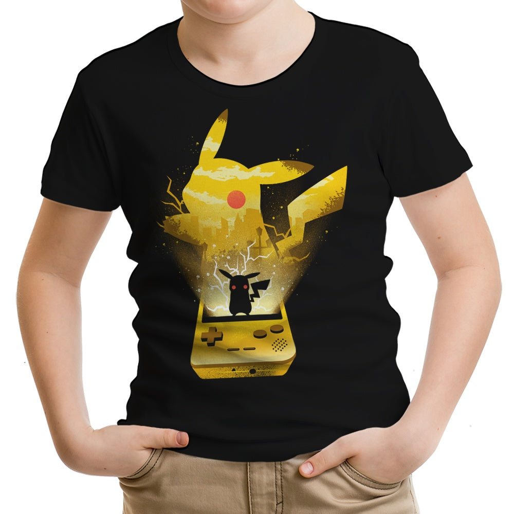 Yellow Pocket Gaming Youth Apparel - Adult & Kids T-Shirts, Sweatshirts & Hoodies apparel design preview 1