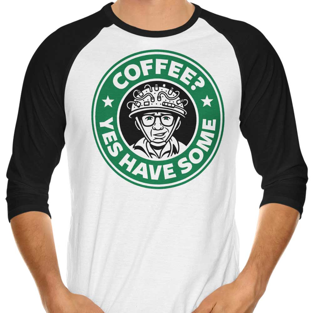 Yes, Have Some 3/4 Sleeve Raglan - Adult & Kids T-Shirts, Sweatshirts & Hoodies apparel design preview 1