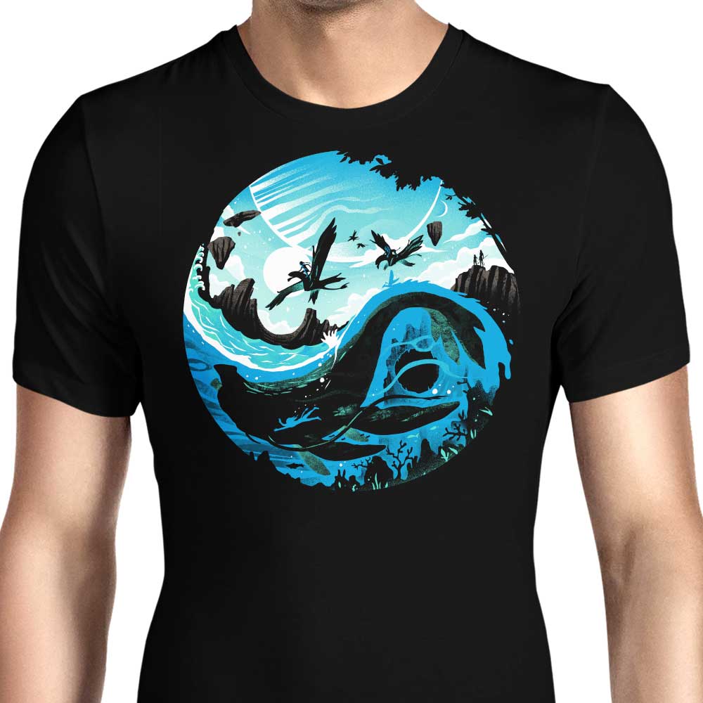 YinYang of Water Men's Apparel - Adult & Kids T-Shirts, Sweatshirts & Hoodies apparel design preview 1