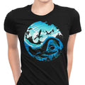YinYang of Water Women's Apparel - Adult & Kids T-Shirts, Sweatshirts & Hoodies apparel design preview 1