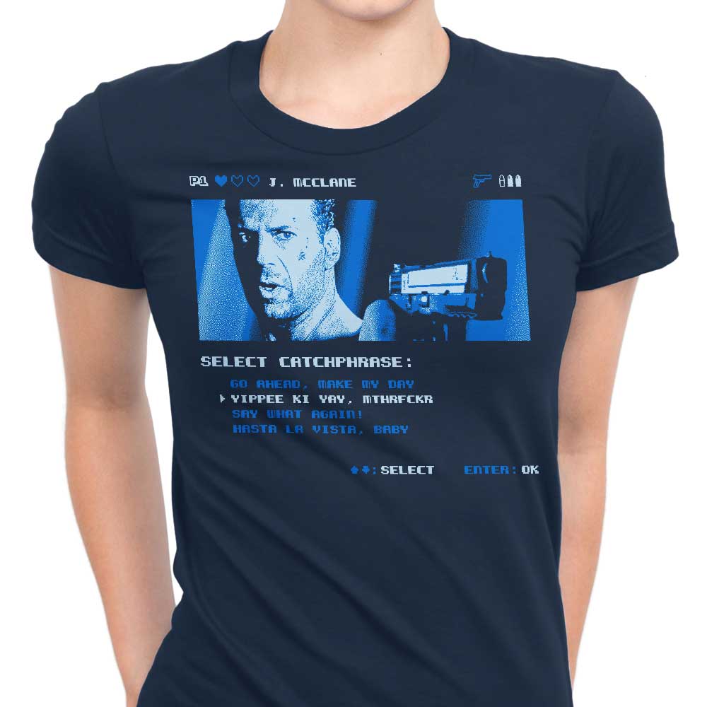Yippee Ki Yay Women's Apparel - Adult & Kids T-Shirts, Sweatshirts & Hoodies apparel design preview 1