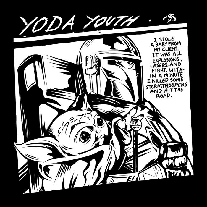 Yoda Youth Men's Apparel - Adult & Kids T-Shirts, Sweatshirts & Hoodies apparel design preview 2