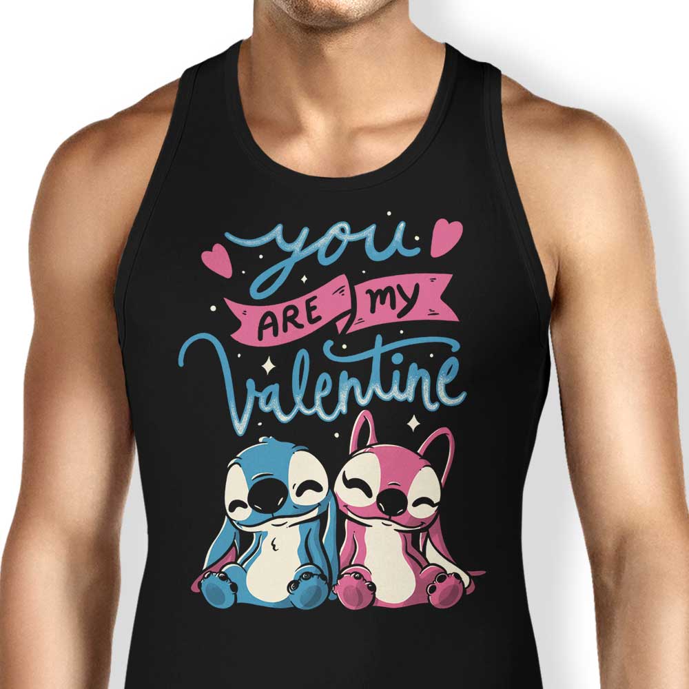 You Are My Valentine Tank Top - Adult & Kids T-Shirts, Sweatshirts & Hoodies apparel design preview 1
